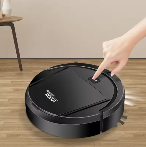 New Automatic Robot Vacuum Cleaner Smart Sweeping Dry Wet Cleaning Machine Charging Intelligent Vacuum Cleaner for Home