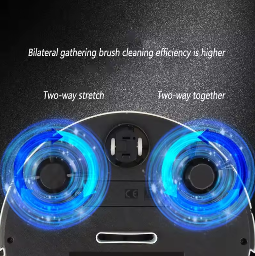 New Automatic Robot Vacuum Cleaner Smart Sweeping Dry Wet Cleaning Machine Charging Intelligent Vacuum Cleaner for Home