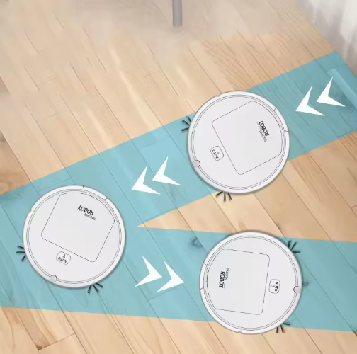 New Automatic Robot Vacuum Cleaner Smart Sweeping Dry Wet Cleaning Machine Charging Intelligent Vacuum Cleaner for Home