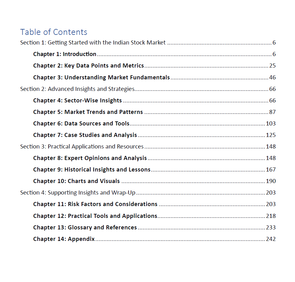 Stock Market Intelligence: Insights, Data, and Case Studies for Informed Investments